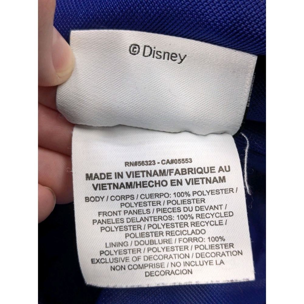Nike Golf Walt Disney World Parks Mens 2XL Windbreaker Jacket Full Zip Blue 2886 - Picture 11 of 14